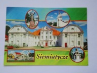 SIEMIATYCZE - zespół pomisjonarski, pomnik, rynek - pocztówka