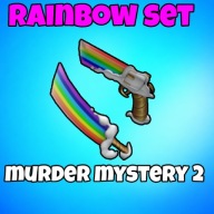 Raibnow Set| Murder Mystery 2 | MM2
