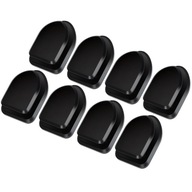 HACZYK SAMOPRZYLEPNY MOCNY WODOODPORNY WIESZAK CZARNY UCHWYT 8 SZT.