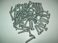 WKRĘT KULISTY 4,2 x 20 OCYNK, DO TWORZYW- 27 sztuk