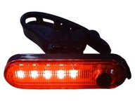 Lampka Rowerowa Tylna MOCNA akumulator 12h 120mAh 5 diod