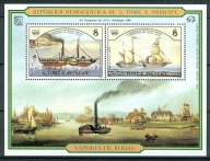 **SAO TOME & PRINCIPE BL.157 = 15E - ŻAGLOWCE, PAROWCE, WIATRAKI