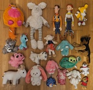 ZESTAW MASKOTEK PLUSZAKÓW - 21 SZTUK