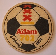 Heineken bier A'dam 702 - CIEKAWA STARA PODSTAWKA, 1977 rok
