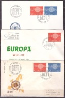 Szwajcaria CEPT Europa koperty FDC 1960 (2)