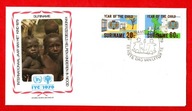 Surinam / Koperta FDC / 884- 885 ( Międzynarodowy Rok Dziecka ) 1979 r.