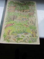 STARY ALBUM Z WKLEJKAMI 2. ZWIERZĘTA LAS I WODA.