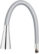 Wylewka zumba kuchenna stojąca Ferro Elastico II szary W101S-B