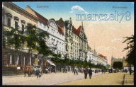 KATOWICE - ULICA DWORCOWA Z HOTELEM MONOPOL 1910