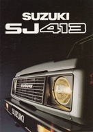 Plakat A3 - Suzuki Samurai Samuraj SJ413