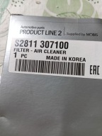 32811307100 filtr powietrza kia Picanto