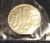 Moneta 10 groszy Austria 1990