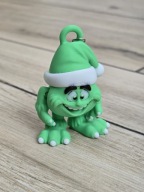 Figlarny Breloczek Grinch - Świąteczna Psota 3D - Brelok Druk3d Keychain