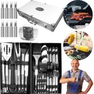 AKCESORIA DO GRILLOWANIA GRILLA GAZOWEGO PRZYBORY Z STALI NIERDZEWNEJ 33w1