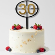 topper na tort dekoracja urodziny personalizacja CELOWNIK 20,30,40!!!