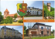 GÓROWO IŁAWECKIE - HERB WARMIA I MAZURY