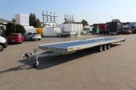 Laweta samochodowa JEGGER 2 auta 850x212 podłoga alu, przejazdowa, VDI2700