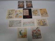 W kręgu miłości erotyk Berezowska - 9 Pocztówek