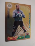 Karta panini autograf Zagłębie Lubin sezon 12/13 Michał Gliwa Bramkarze