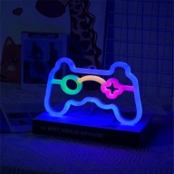 DEKORACJA NEON LED PAD GAMINGOWY LAMPKA LED GAME