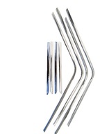 LISTWY OZDOBNE DRZWI CHROM NA RAMKI - FIAT 125p