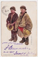 Huculi chłopcy 1900r. J. Makarewicz nakład H. Altenberg