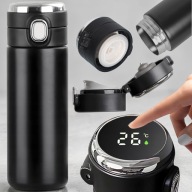 Smart Termos LCD 420ml | Kubek Termiczny do Kawy | Wskaźnik Temperatury