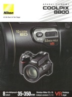 Katalog Prospekt Nikon Coolpix 8800 8 stron 2004 rok PL