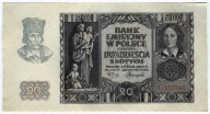 Bank Emisyjny w Polsce - Banknot - 20 Zlotych - 1940