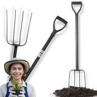 WIDŁY DO OBORNIKA AMERYKAŃSKIE OGRODOWE GOSPODARCZE 4-ZĘBNE METALOWY TRZON