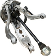 AUDI A6 S6 C8 SKRĘTNA TYLNA LEWA PIASTA ZWROTNICA Z WAHACZAMI 4K0505431C