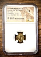 04A. moneta Prutah Judea Poncjusz Piłat, wdowi grosz