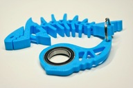 ZESTAW KEYRAMBIT SHARK REKIN KEY FLIPPER kolor niebieski