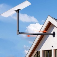 Uchwyt na Starlink Gen 3 dachowy ścienny pionowy regulowany mocny długi