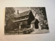 Dąbrowa Tarnowska k. Tarnów drewniany zabytkowy kościół