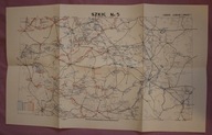 MAPA - SZKIC No 5 ( ARMIE "LUBLIN" i "PRUSY" ) - REPRINT, REPRODUKCJA