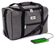 Pojemna wytrzymała torba podróżna bagaż podręczny do samolotu 40x20x25