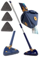 MOP OBROTOWY PŁASKI TRÓJKĄTNY Z WYCISKACZEM 360 STOPNI