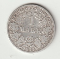 Niemcy-Cesarstwo 1 marka 1877 A