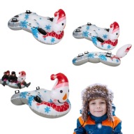 SANKI DLA DZIECI ŚLIZG DMUCHANE 2 OSOBOWE BAŁWANEK PLASTIKOWE