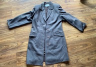 Długa marynarka płaszcz damki szefler brąz 40