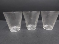 3 x kieliszki szkło 50 ml vintage design