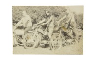 STARA FOTOGRAFIA MOTOCYKLE KOMAR ZOBACZ!