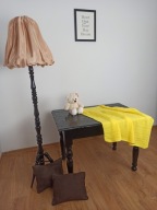 Ręcznie robionyk kocyk dziecięcy ŻÓŁTY szydełkowy