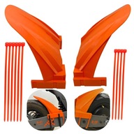 Mocny pomarańczowy Błotnik do Kukirin G4 2024 Komplet Przód Tył zestaw