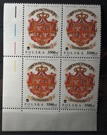 Polska Fi 3251 ** ( 1992 ) czwórki