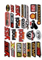 NAKLEJKI NA MOTOR MOTOCYKL YSS PRO TAPER MOTOREX