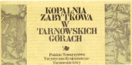 Folder Kopalnia zabytkowa w Tarnowskich Górach PTTK
