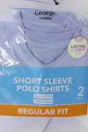 GEORGE T-SHIRT KOSZULKA POLO KRÓTKI RĘKAW 9 LAT 134