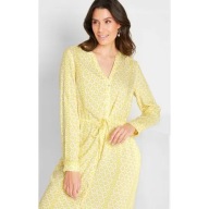 wyprzedaż !_NOWA lekka WYSZCZUPLAJĄCA sukienka_WYGODNA 100% wiskoza_r.50